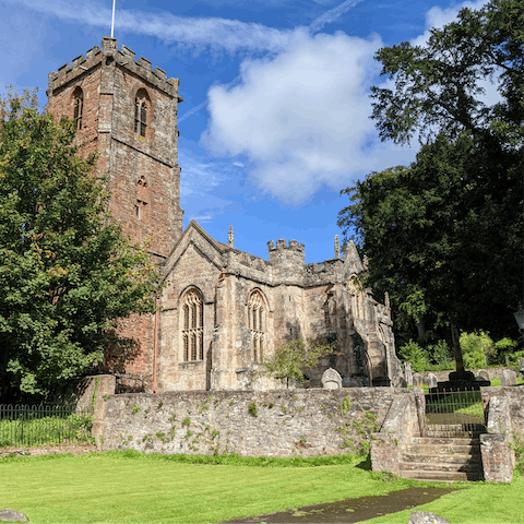 Hop in the car for a day trip to Crowcombe, one hour from home