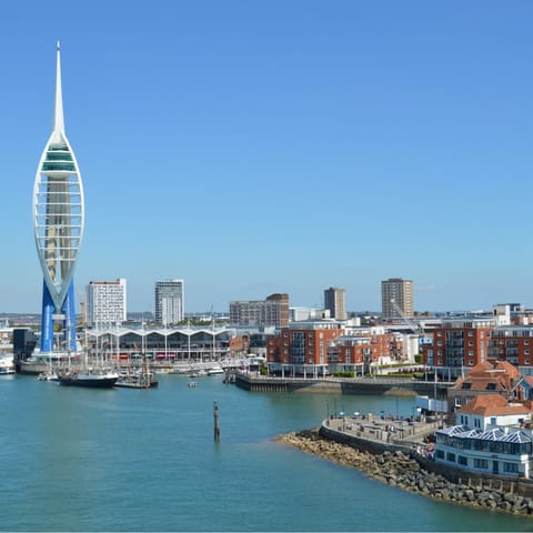 Explore Portsmouth's dynamic waterfront
