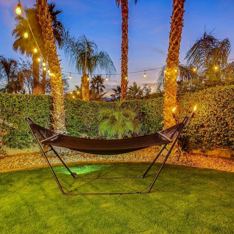 Enjoy a peaceful moment in the hammock