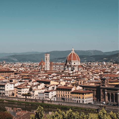 Soak up the sights of Florence from the heart of the city