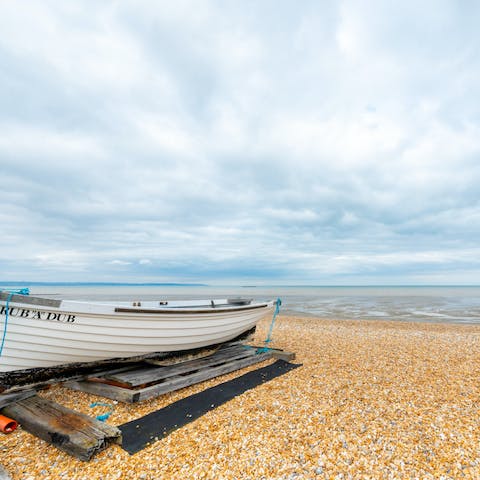 Enjoy a soul–soothing coastal stroll and admire the breathtaking seascape