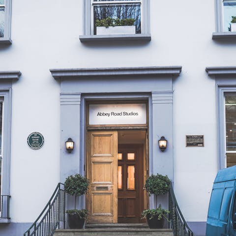 Visit the famous Abbey Road Studios, a five-minute walk away