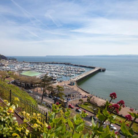 Stay in the centre of lively Torquay