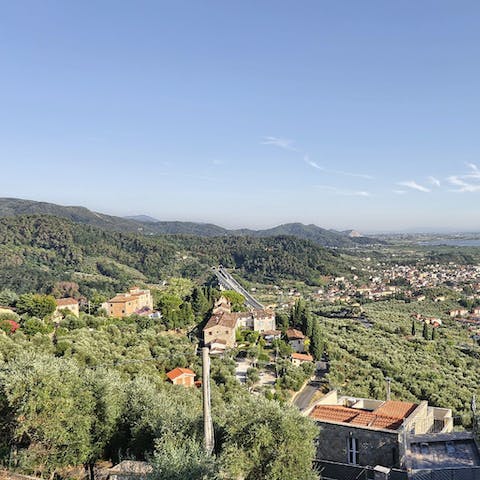 Explore the picturesque area of Tuscany