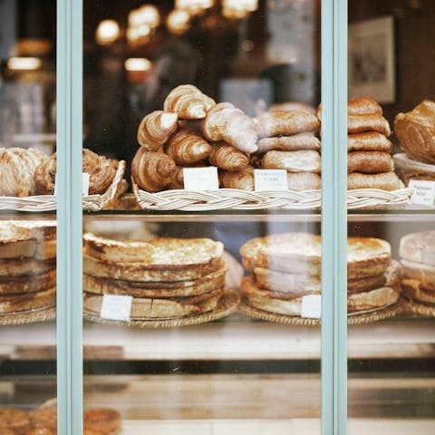 Begin your day with a sweet treat in a local patisserie