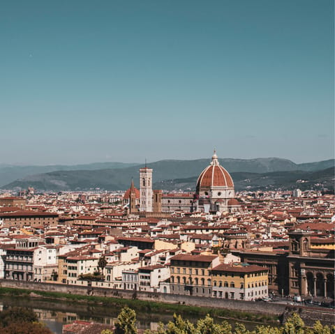 Immerse yourself in the artistic beauty of Florence from its historic centre 