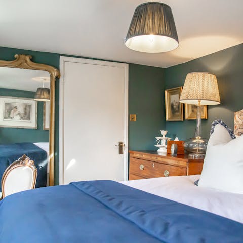 Sleep soundly in one of four lovely bedrooms