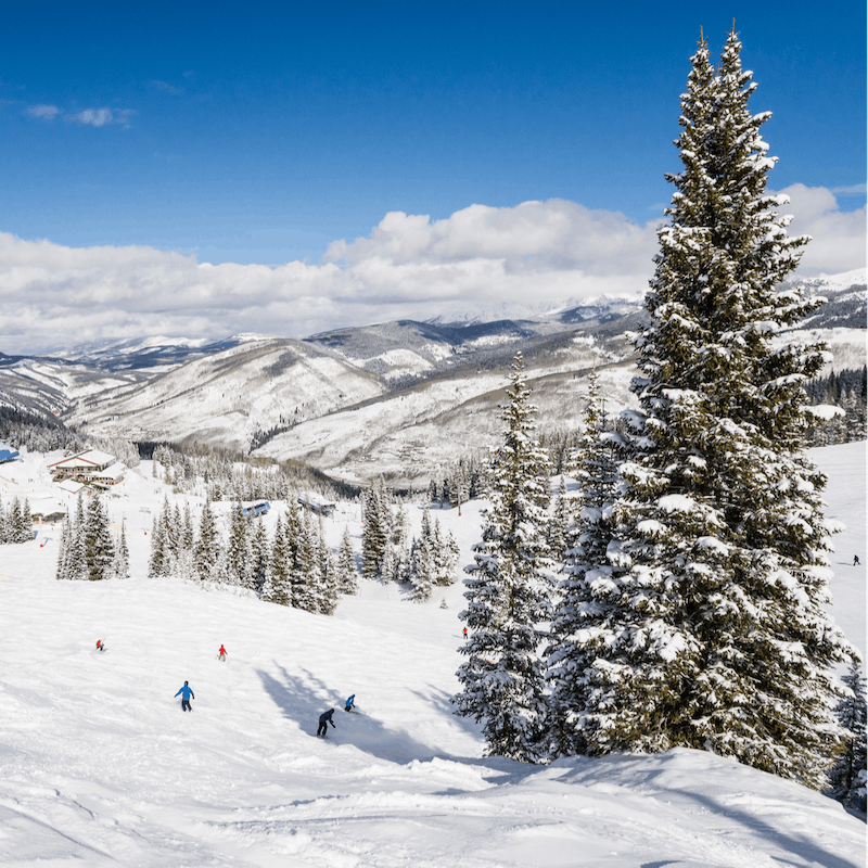 Practice your carved turn on the nearby slopes