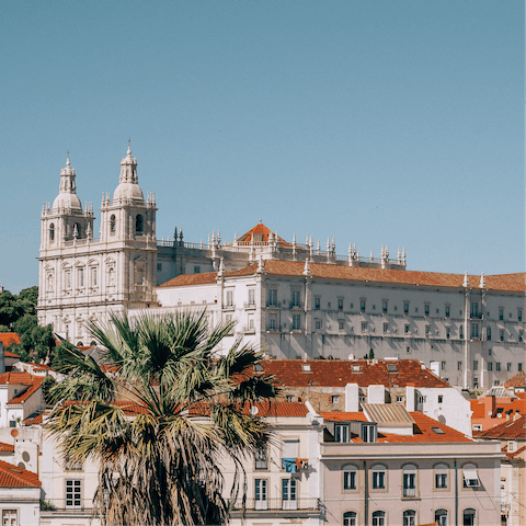 Hop on the famous tram 28 and whizz over to Alfama