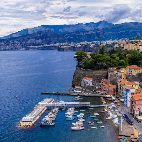 Take a boat trip along the coast – pack a picnic and make a day of it