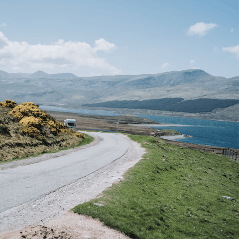 Explore the North Coast 500, just half a mile away