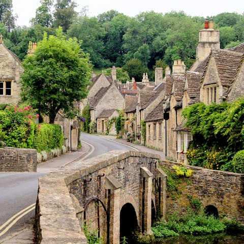 Soak up the charms of the Cotswolds – starting in Lechlade-on-Thames (a five-minute drive)