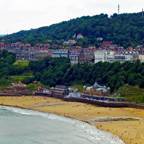Embrace all the seaside charms of Scarborough Beach, just a  short walk away
