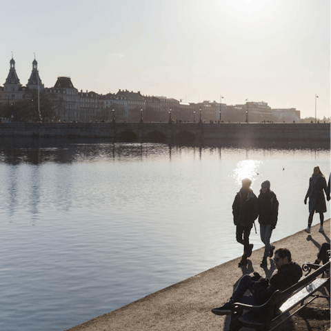 Have a walk around Copenhagen's lakes nearby