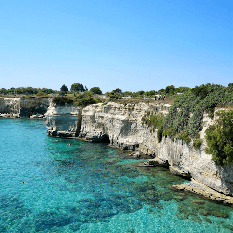 Explore beautiful Puglia, including Polignano a Mare 