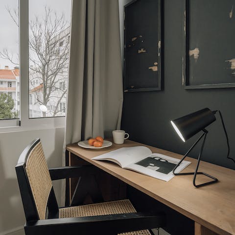 Catch up on work while staying in Lisbon