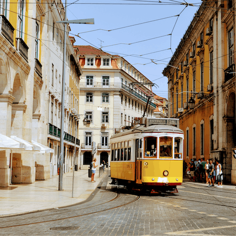 Explore Lisbon, including the Campo de Ourique district with its vibrant market