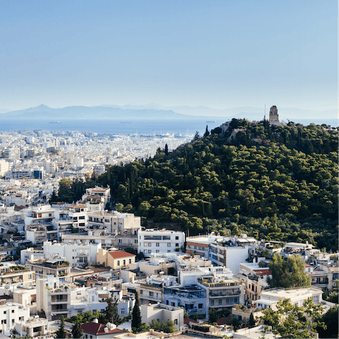 Discover the majestic beauty of Athens from the Kolonaki neighbourhood