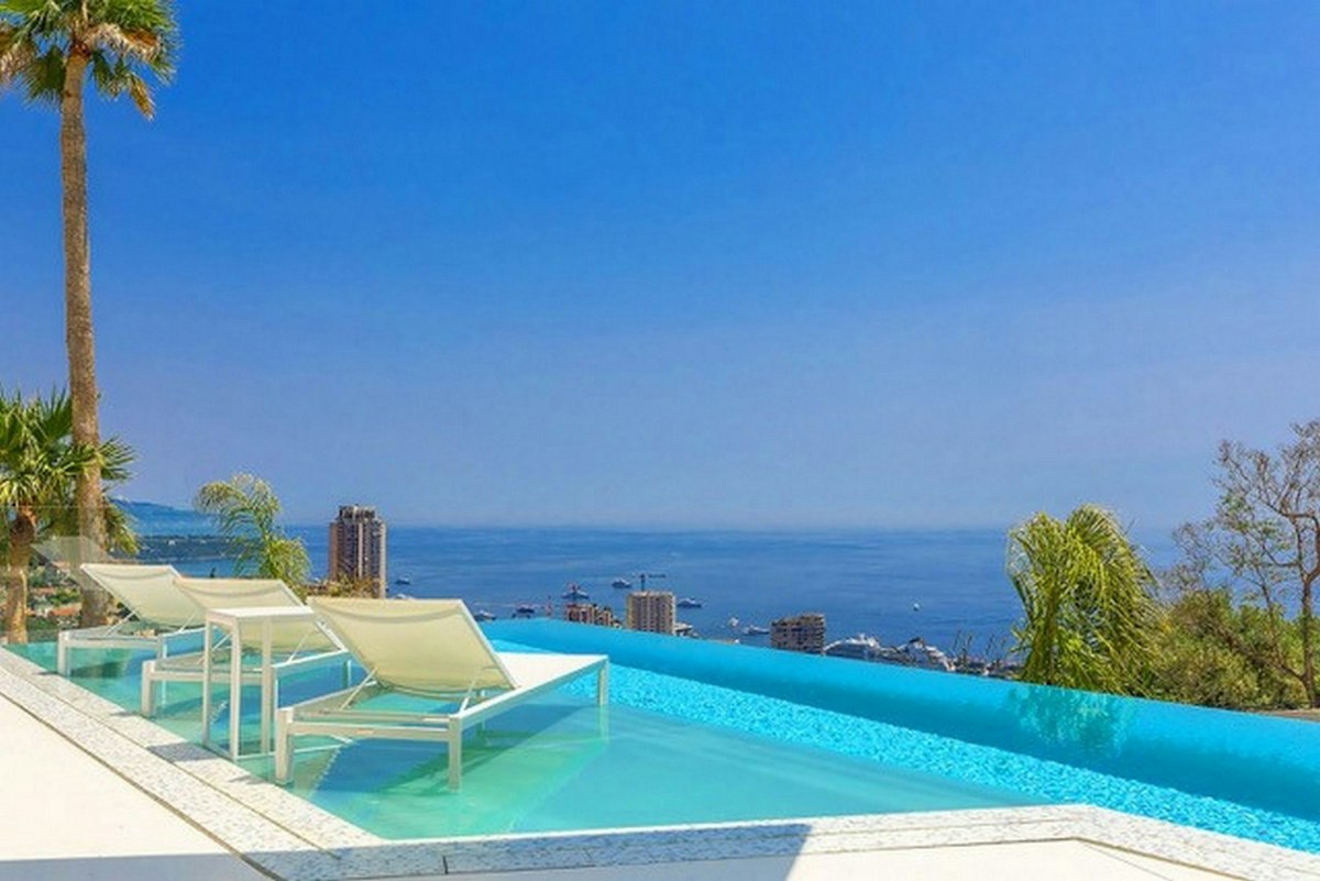 Above Monaco, Provence-Alpes-Côte d'Azur