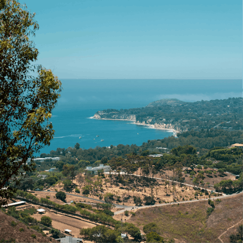 Stay in Malibu and have the beach on your doorstep