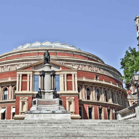Treat yourself to a gig at the majestic Royal Albert Hall