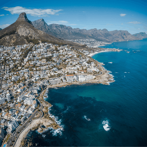 Explore all that South Africa's mother city has to offer and begin the Table Mountain climb directly from your doorstep