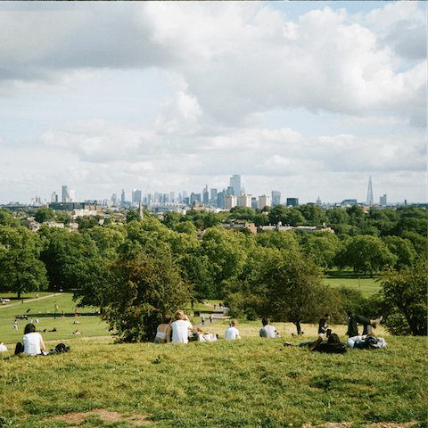 Walk to Primrose Hill for some spectacular views over London