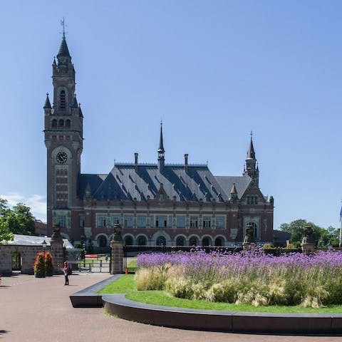 Explore The Hague on foot from your door – there's plenty to see within a half-hour walk