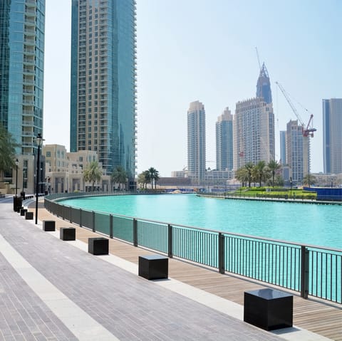 Stay in stunning Dubai Marina, one of the city's most coveted neighbourhoods