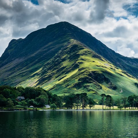 Don your hiking boots for a walk at Buttermere, around forty-five miles away