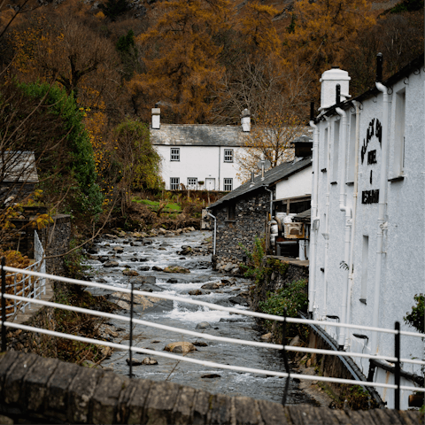 Head out on a day trip to Coniston by car, just over sixteen miles from home