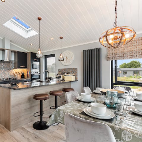 Rustle up breakfast in style – there's room for you all