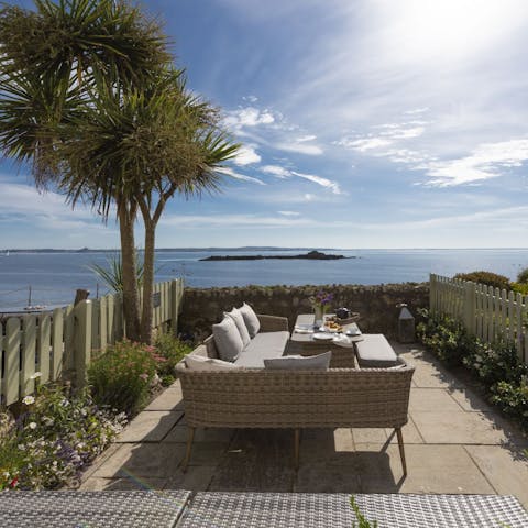 Lap up the sublime sea views over Mount's Bay towards St Michael's Mount and Lizard Point.