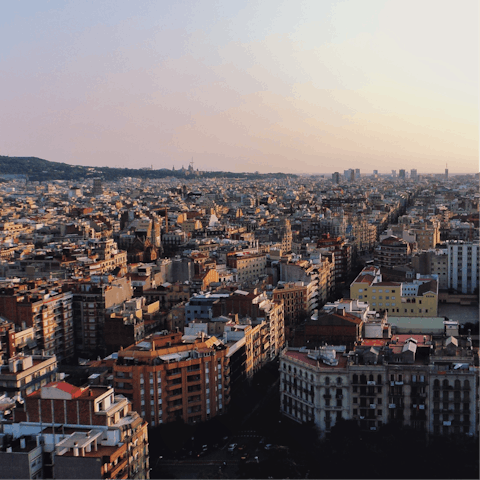 Explore the sights of Barcelona, starting with the vibrant Eixample neighbourhood