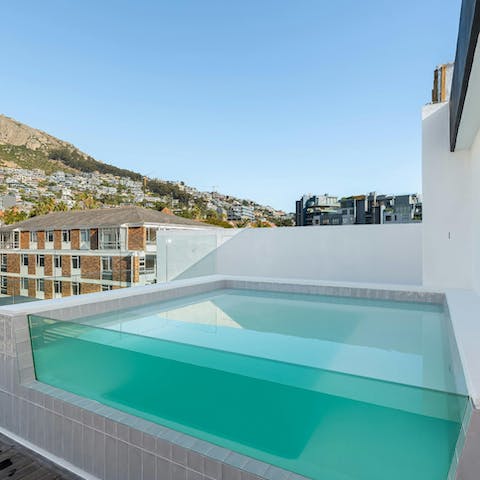 Beat the Cape Town heat with a dip in the communal pool