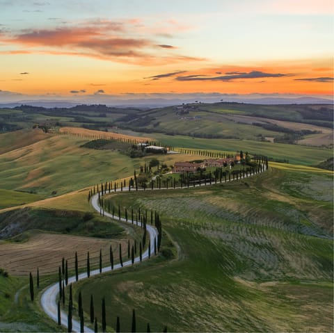Immerse yourself in the natural beauty of Tuscany 