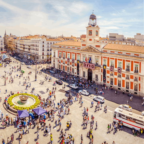 Discover Madrid, including the La Almudena Cathedral  – it's within walking distance