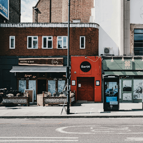 Stay in vibrant Hackney, moments from shops and eateries