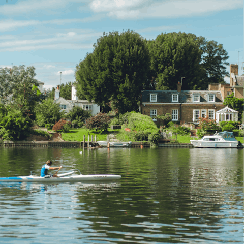 Get out on the waters of the iconic River Thames