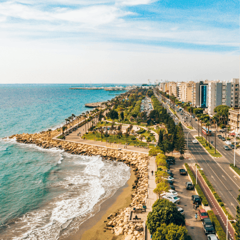 Head out and explore the idyllic beaches on the Limassol coast