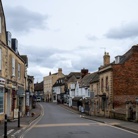 Mosey over to Winchcombe's tea rooms, it's just moments away