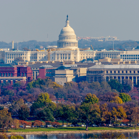 Drive into the centre of Washington DC in just ten minutes