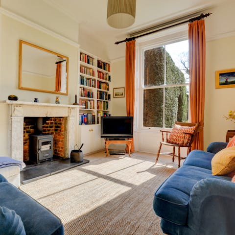 Pick up a good book and get cosy on the exquisite library sofas as the sun streams in through the windows