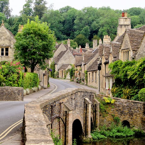 Explore the quaint Cotswolds villages of Winchcombe and  Stow-on-the-Wold nearby