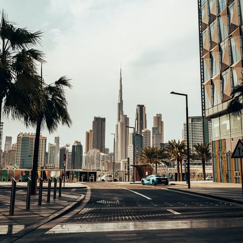 Stay in the heart of Downtown Dubai, walking distance from Dubai Mall