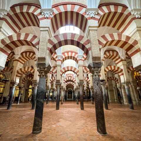 Pay a visit to the Mezquita in Córdoba, just 3.6km away
