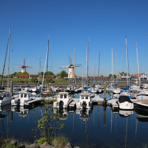 Explore the charming coastal town of Wemeldinge