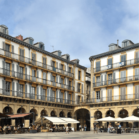 Explore the picturesque city of San Sebastián