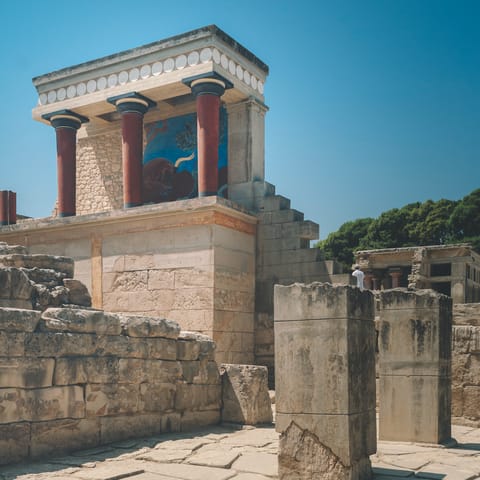 Discover the rich array of Crete's historic sites, many of which date back to Classical antiquity