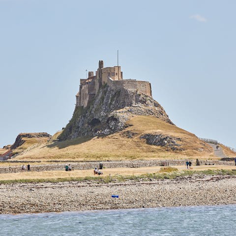 Set off on an adventure to the island's magnificent Lindisfarne Castle, just a short walk away